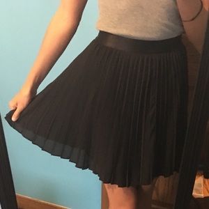 Express black skirt